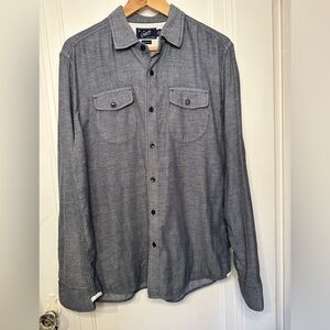 Grayers Gray Harrison Heritage 100% cotton Button up Long Sleeve Shirt Sz Large